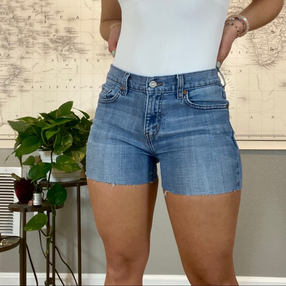 Levi’s 505 Denim Cutoff Shorts